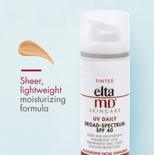 Load image into Gallery viewer, EltaMD Sunscreens EltaMD UV Daily TINTED Facial Sunscreen SPF 40, 1.7 oz
